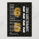 Search for surprise 65th birthday invitations Modern