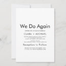 Search for vow renewal ceremony wedding invitations Boho we do again
