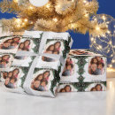 Search for mistletoe wrapping paper Red berries