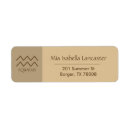 Search for astrology return address labels Zodiac