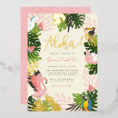 Recherche de hawaii birthday invitations Flamingo