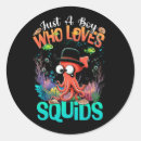 Search for squid stickers Calamari