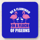 Recherche de troupeau dessous de verres Flamants