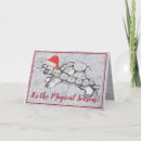 Search for turtle christmas cards Whimsical