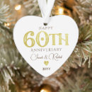Search for 60th wedding anniversary ornaments Modern