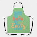 Search for pink and mint aprons For kids
