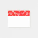 Search for valentine post it notes White