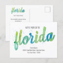 Search for moved to florida postcards Watercolor