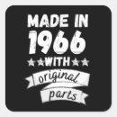 Search for made in 1966 stickers Anniversary