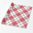 Search for red and white plaid wrapping paper Tartan