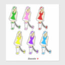 Recherche de vert jaune rouge autocollants Violet