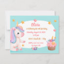 Search for unicorn cupcake invitations Girl