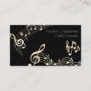 Search for tutor business cards Piano