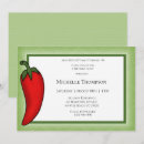 Search for hot pepper invitations Green