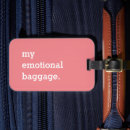 Search for funny luggage tags Text