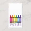 Search for crayon business cards Education