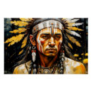 Recherche de guerrier indien posters Tribal