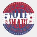 Search for vote red stickers Election