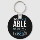 Search for abled keychains Autism spectrum disorder