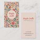 Recherche de printemps cartes visite Rose pâle