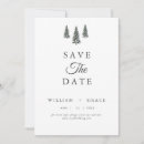 Search for winter wonderland save the dates Modern