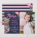 Search for tropical photo invitations Pineapple