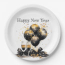 Search for new year paper plates Midnight