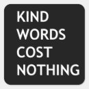 Search for kind words stickers Quote