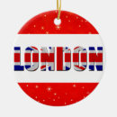 Search for british flag ornaments Red