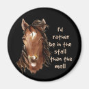 Search for stall magnets Horse