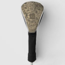 Search for vintage golf head covers Initials