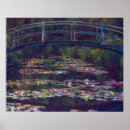Recherche de nénuphars par claude monet posters Étang