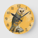 Search for vintage owl clocks Animal