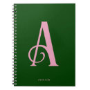 Search for dark green notebooks Minimalist