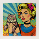 Search for cartoon cat puzzles Colourful