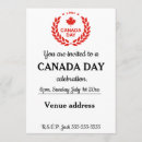 Search for canada invitations July 1st