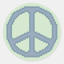 Recherche de point croisé autocollants Bleu