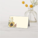 Search for sunflower place cards Country