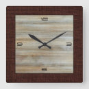 Recherche de faux bois horloges Moderne