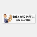 Search for baby on board bumper stickers Mom
