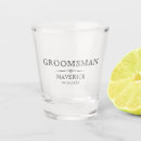Search for groomsmen shot glasses Thank you