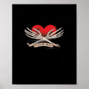 Recherche de amour gothique posters Coeur