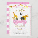 Recherche de pink gold safari birthday invitations Pour tous