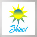 Search for sun shine posters Blue