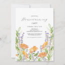 Search for purple housewarming invitations Watercolor