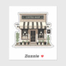 Search for coffee shop stickers Barista