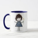 Search for blue dress mugs Cute