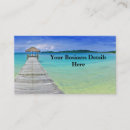 Recherche de natation cartes visite Tropical