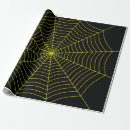 Search for black and yellow wrapping paper Halloween