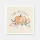 Search for fall floral napkins Botanical baby shower